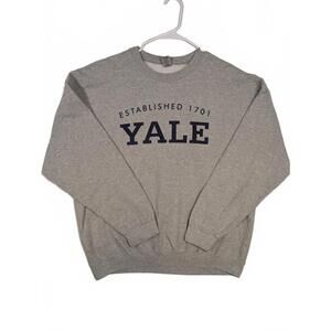 Yale Established 1701 Crewneck Sweatshirt College Graphic Mens XL